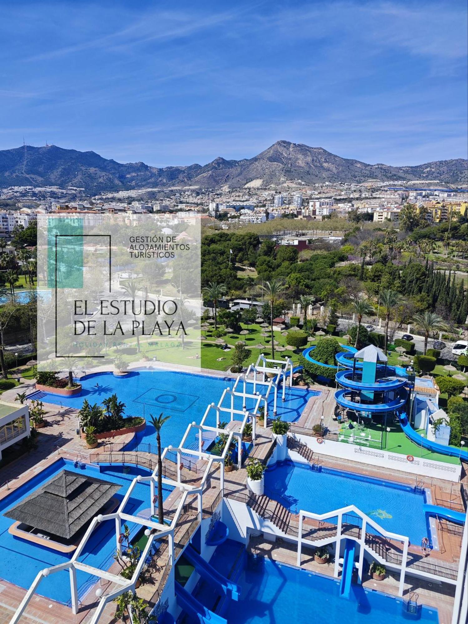 El Estudio De La Playa Benalbeach Vistas Al Mar Benalmádena Exteriér fotografie